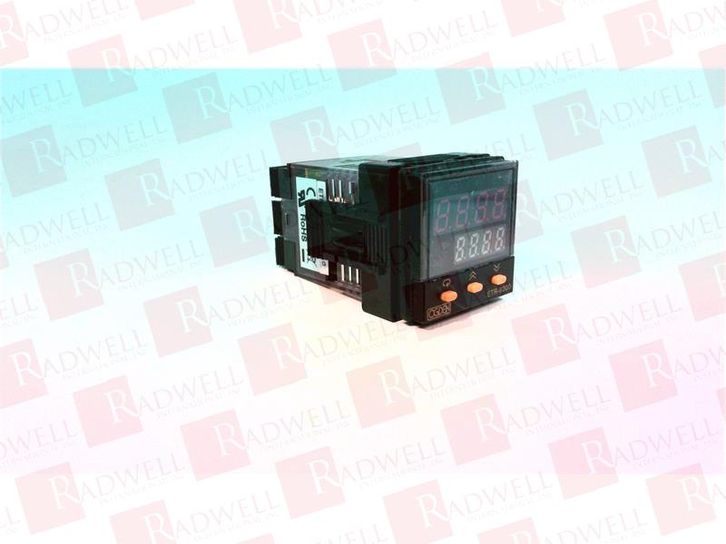  , TEMPERATURE CONTROLLER, ETR SERIES, 1/16 DIN, DUAL DISPLAY, MICROPROCESSOR BASED, 90-250 V AC, 50/60 HZ, STANDARD SIGNAL INPUT, PULSED VOLTAGE OUTPUT (5V/30 MA) ...