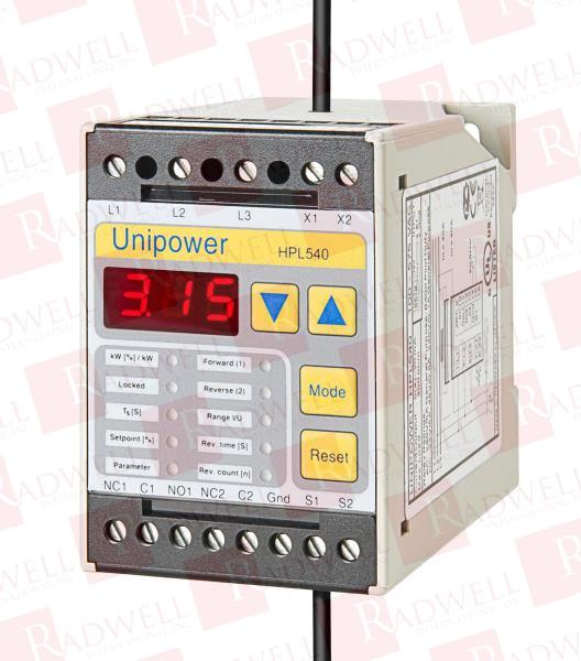 LOAD MONITOR, 0.5-40 AMP, 1/3 PHASE, 100-575 VAC, 10/17 RANGES, 45-65 HZ, 4-20MA ANALOG OUTPUT