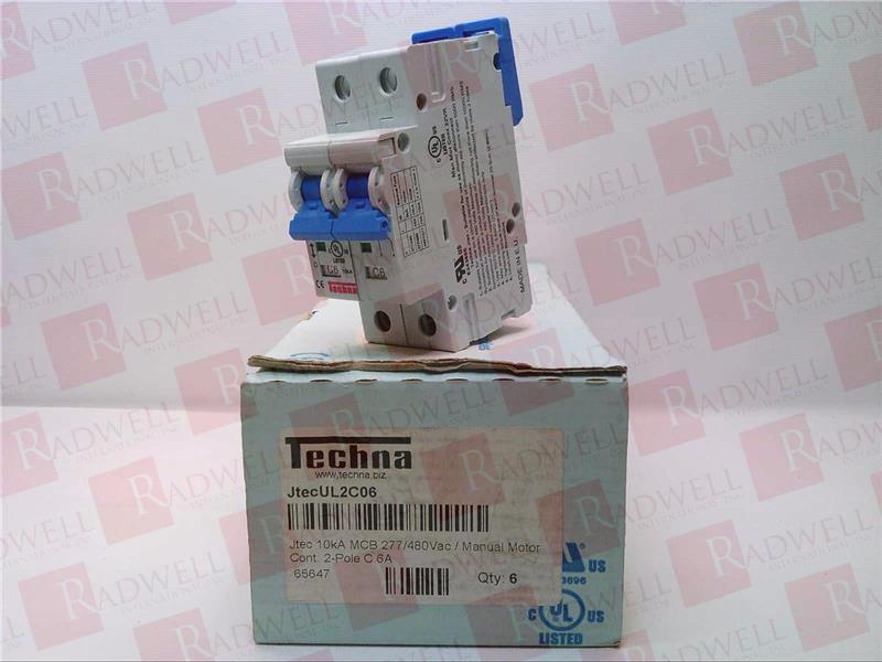 JTEC-UL-2-C-06 Molded Case Circuit Breaker by TECHNA