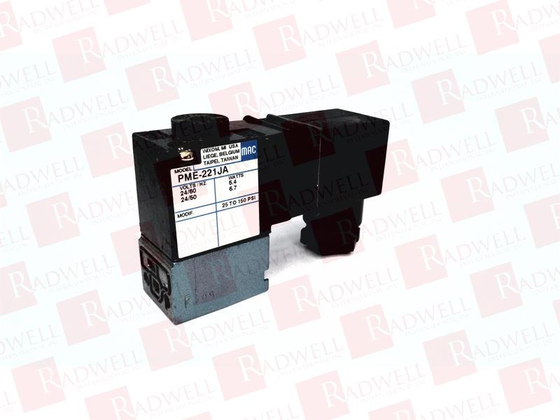 MAC VALVES INC PME-221JA
