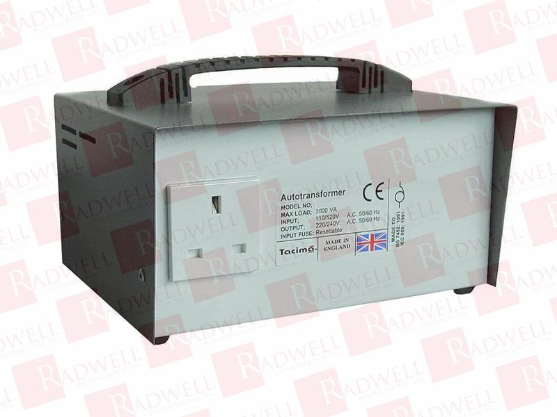 STEP UP TRANSFORMER USA TO UK 13AMP 220/240VAC