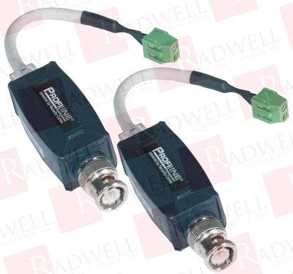 VIDEO TRANSMISSION SET, 2WIRE, 600M CABLE LENGTH VIDEO TRANSFER, CAT5 UTP CABLE TYPE
