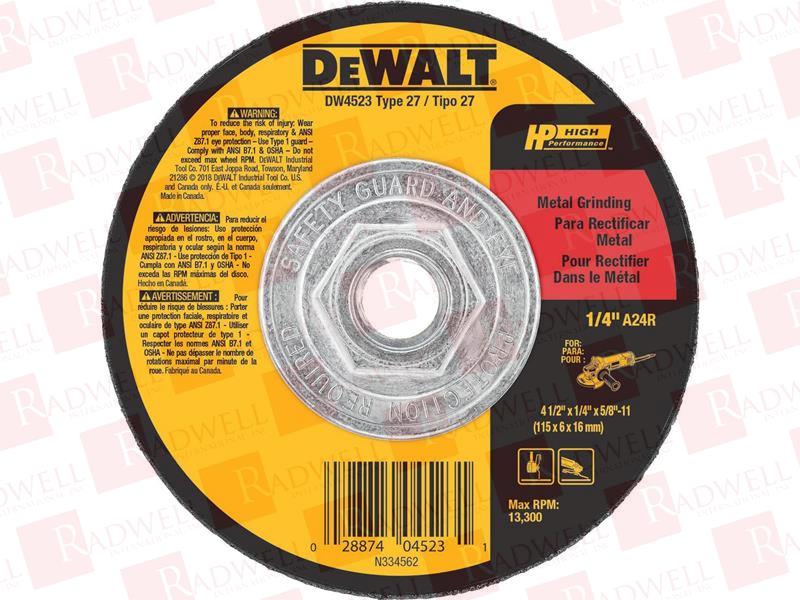 STANLEY BLACK & DECKER DW4523