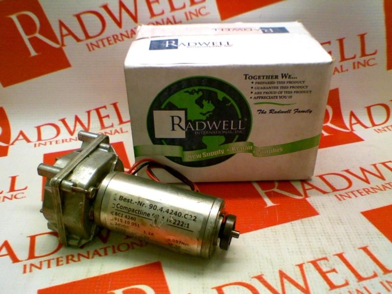 DC MOTOR PERMANENT MAGNET 1.2AMP 24VDC 3100/MIN