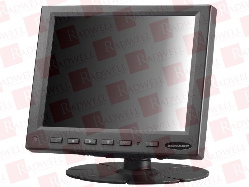 DISPLAY MONITOR,RESISTIVE 5W (TOUCH PANEL TYPE),8" SIZE,WITH VGA,400 CD/M2 BRIGHTNESS