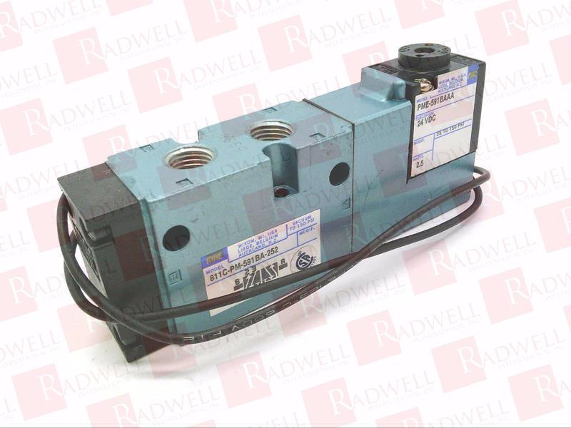 MAC VALVES INC 811C-PM-591BA-252