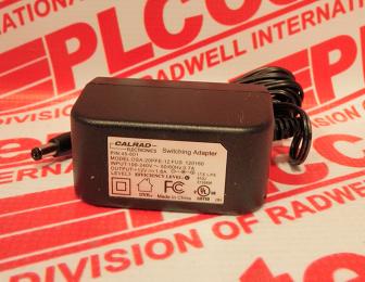POWER SUPPLY ADAPTER IN .4AMP 100-240VAC 1.5AMP