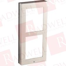  , FRAME FOR INSTALLATION ON THE SURFACE - 2 MODULES, NICKEL FINISH