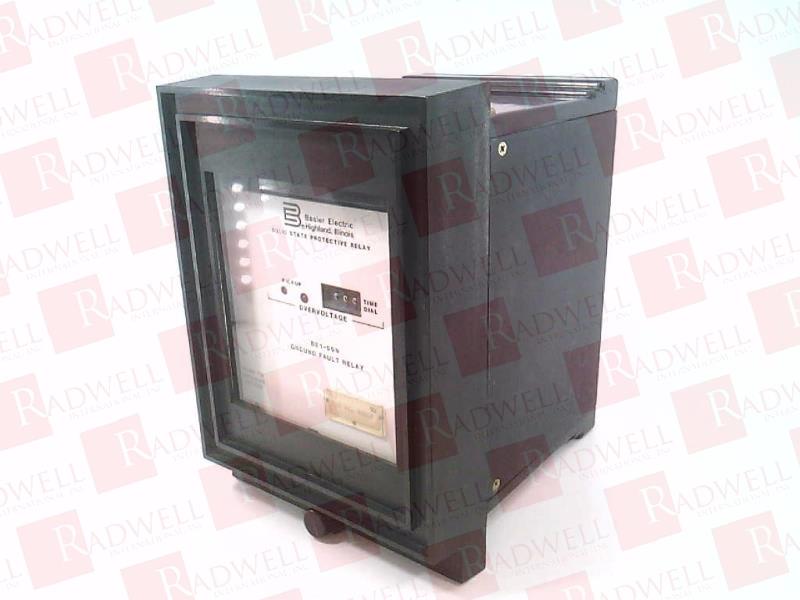  , GROUND FAULT OVERVOLTAGE RELAY, MODEL BE1-59N, 1 PHASE, IN: 240VAC 60HZ, NOMINAL 20-100VAC PICKUP, OUT: 2NO RELAYS 1OVER 1UNDER, TIMING OVER-INVERSE, SUPPLY 48V ...