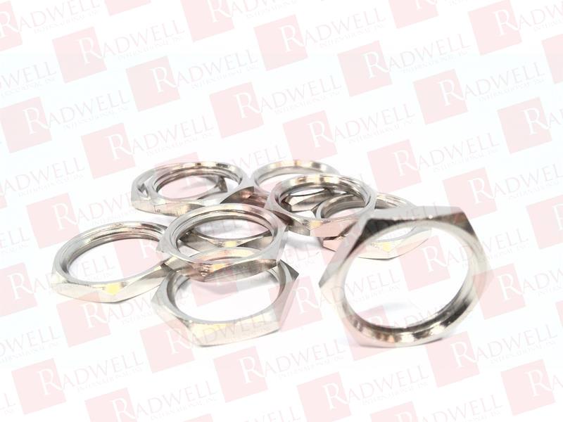 TURCK LOCKNUT 1/2-14 HEX (10/BAG)