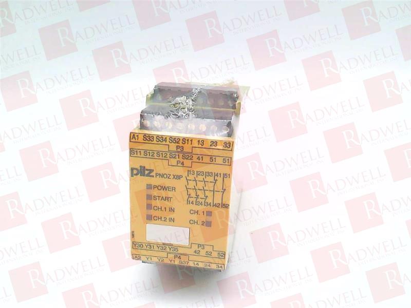 PILZ PNOZ-X8P-24VDC