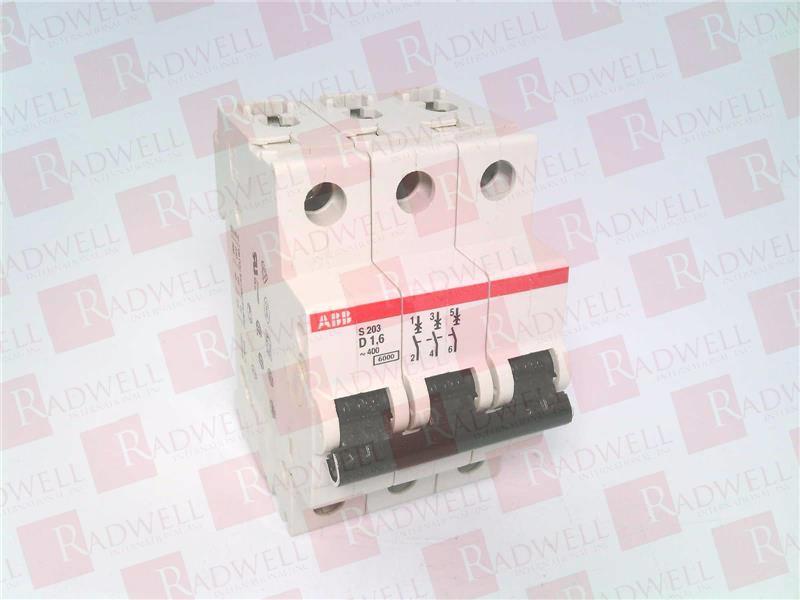 ASEA BROWN BOVERI S203-D1.6