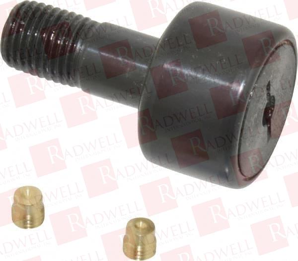 CAM FOLLOWER, SLOTTED HEAD, 1 INCH ROLER DIAMETER, 0.6250 INCH WIDTH, 0.4375 INCH STUD DIA, 1 INCH STUD