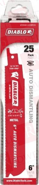 DIABLO TOOLS DS0614WBF200