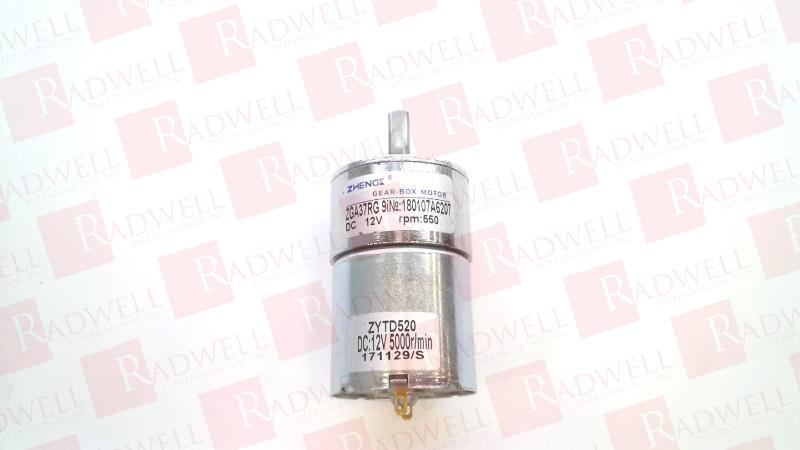  , GEAR-BOX MOTOR, DC: 12V, RPM 550, 10 WATTS, REVERSABLE ROTATION, CYLINDER SHAPE, PERMANENT MAGNET, 15 MMM SHAFT