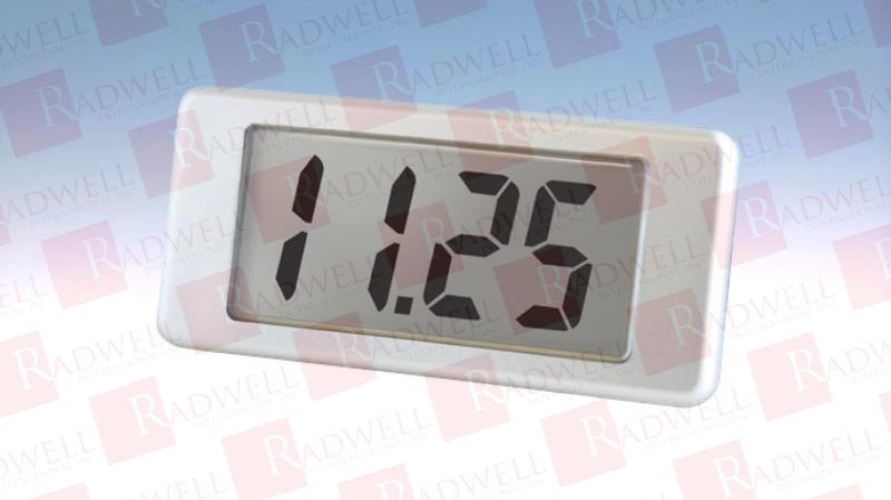 DIGITAL PANEL METER, 7.5-15 VDC, 1-1/2 DIGITS, 0MV TO 200MV, LCD DISPLAY, AUTO-ZERO, AUTO-POLARITY, SINGLE HOLE FIXING