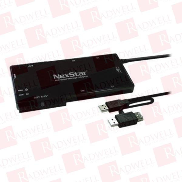  , UNIVERSAL STORAGE ADAPTER, NEXSTAR, USB 2.0, 480 MBPS, 4 SLOT, READ / WRITE MEMORY, SATA DATA / POWER ADAPTER CABLE, PLASTIC