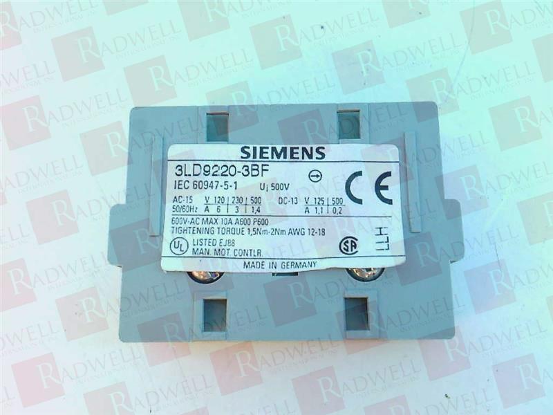 SIEMENS 3LD9220-3BF