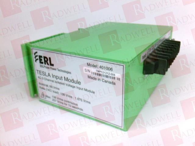 ERLPHASE POWER TECHNOLOGIES 401006