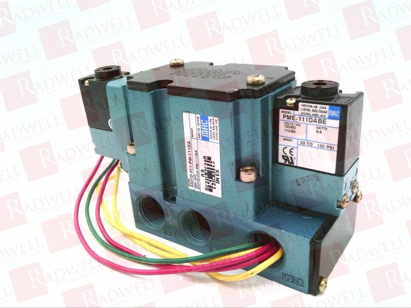 MAC VALVES INC 6331D-311-PM-111DA