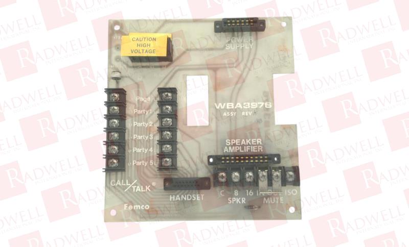GAI TRONICS WBA3976