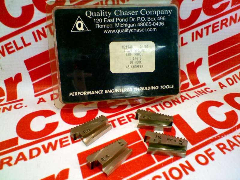 TAP CHASER 1-1/4NPS MC STD PROJ 10HOOK 45CHAMFER