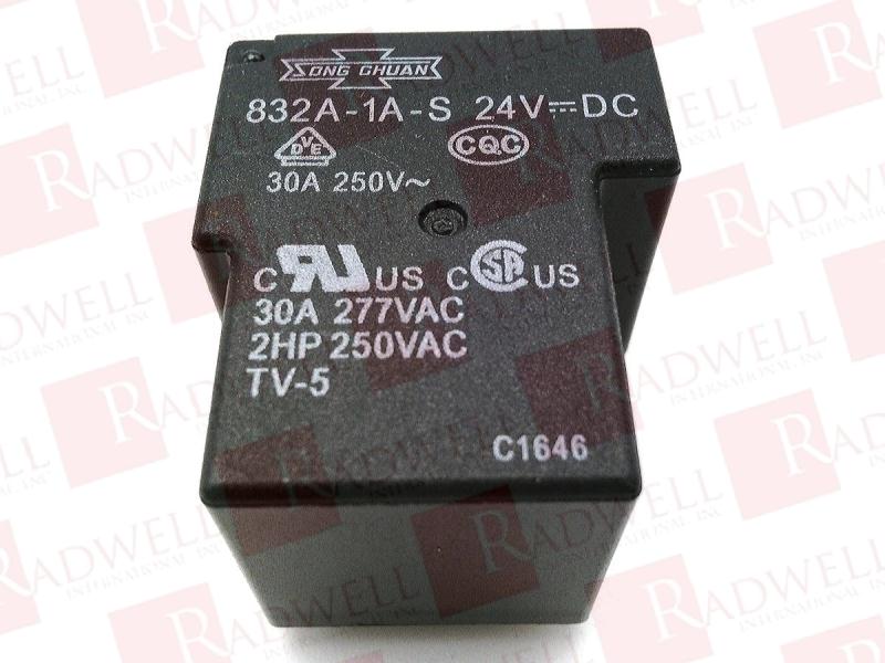 SONG CHUAN 832A-1A-S-24VDC