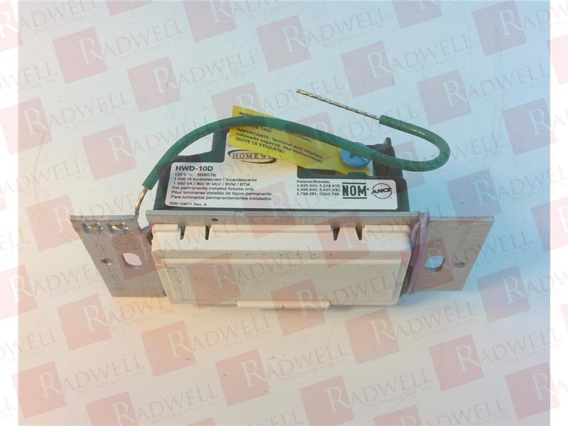 LUTRON HWD-10D-SW
