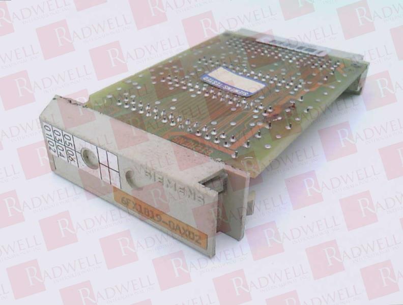 SIEMENS 6FX1-819-0AX02