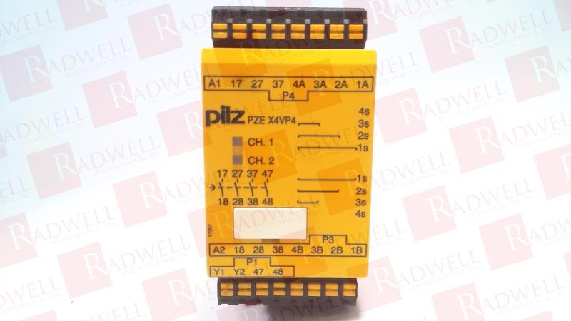PILZ PZE X4VP4 C 24VDC 4N/O