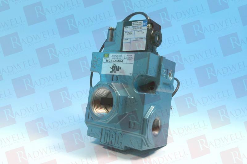 MAC VALVES INC 56C-12-551BA