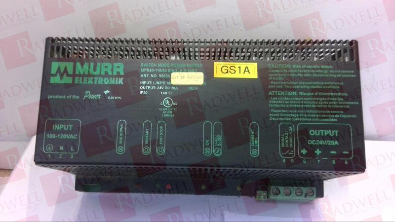 MURR ELEKTRONIK MPS20-110/24
