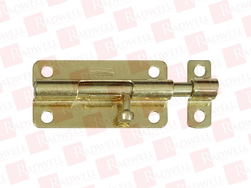 BARREL BOLT, 4IN SIZE, BRASS FINISH