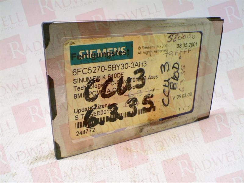 SIEMENS 6FC5270-5BY30-3AH3