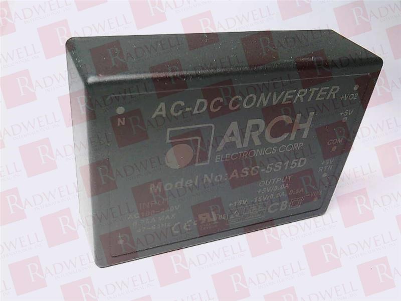 ARCH ELECTRONICS ASC-5S15D