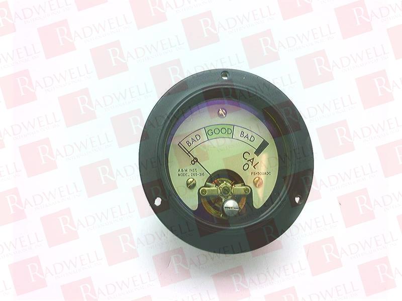  , PANEL METER, BAD-GOOD