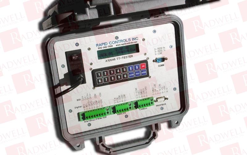MODEL TT300, PORTABLE MAGNETOSTRICTIVE SENSOR TESTER, +24VDC // +15VDC // -15VDC OUTPUT, 110/220 VAC INPUT POWER, WITH 2-HOUR INTERNAL BATTERY