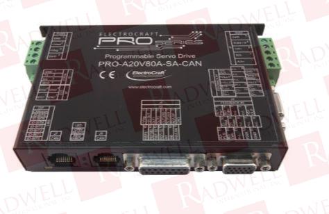 ELECTROCRAFT PRO-A10V80A-SA-CAT