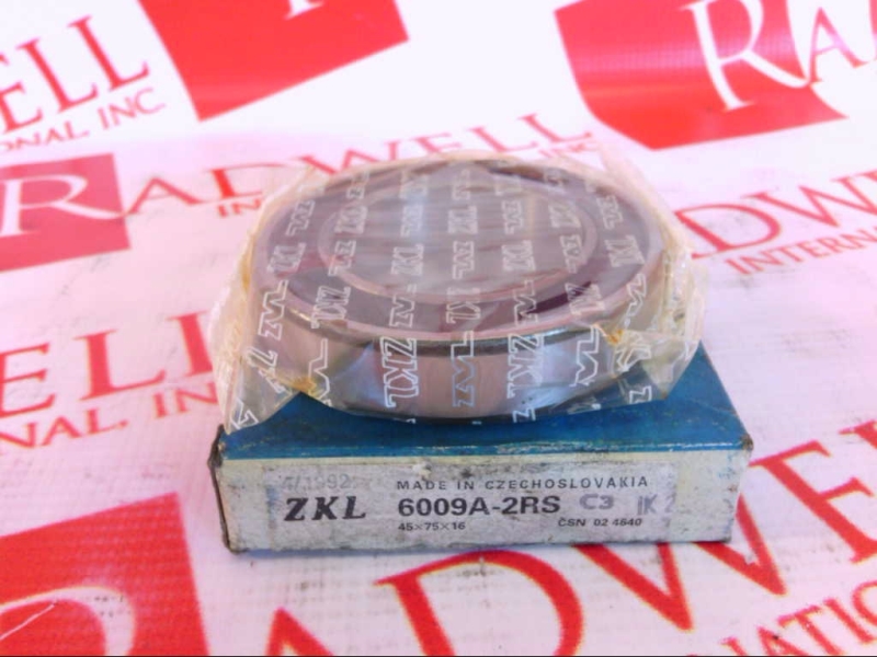 BALL BEARING DEEP GROOVE 45X75X16MM