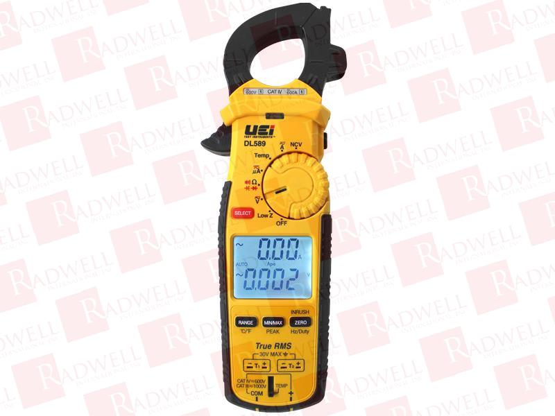 600A TRMS CLAMP W/ DC AMPS, INRUSH, DIFFERENTIAL TEMPERATURE, TRMS, DIFFERENTIAL TEMPERATURE, LRA INRUSH, DUAL DISPLAY, 750/1000V AC/DC, 600A AC/DC, LOW Z (IMPEDANCE), AC/DC MICROAMPS, CAPAC ...
