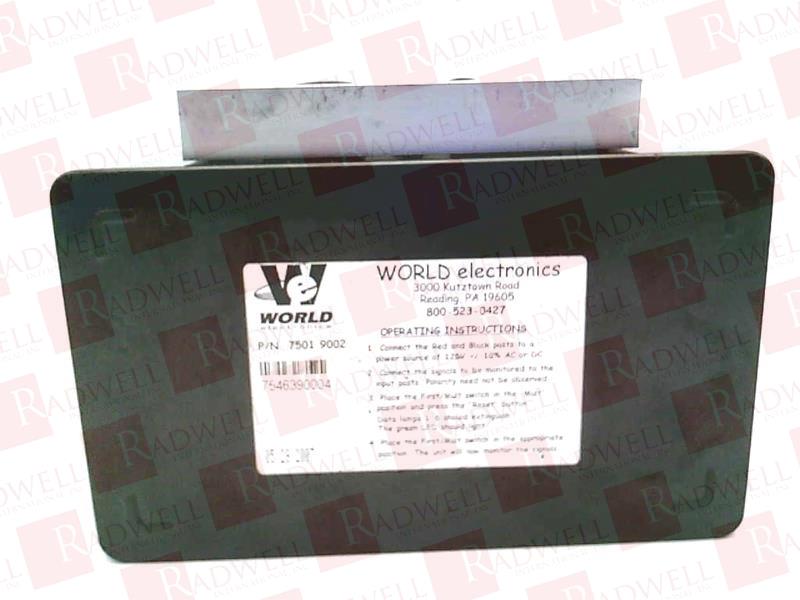 WORLD ELECTRONICS 7501.9002
