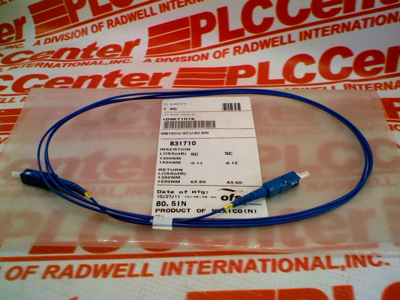 FIBER OPTIC CABLE SC/SC CONNECTORS 80.5IN