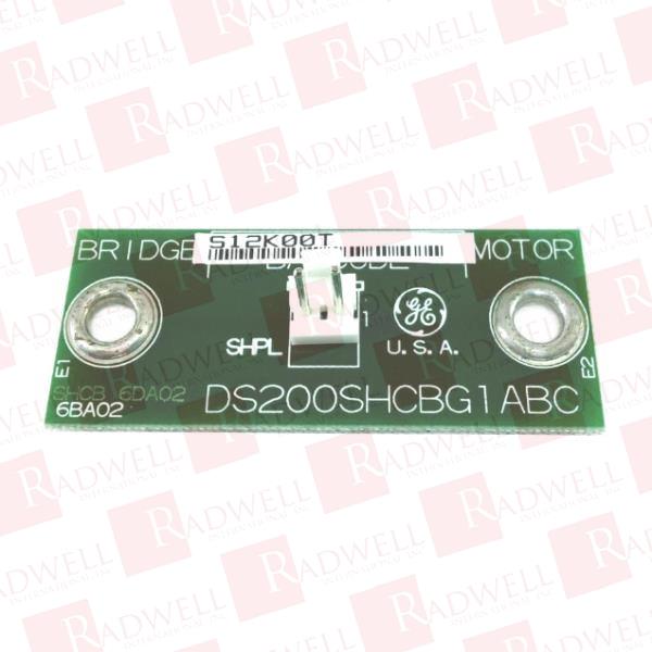 GENERAL ELECTRIC DS200SHCBG1A