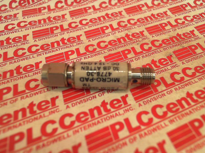 ATTENUATOR FIXED DC 12.4GHZ 30DB 2W