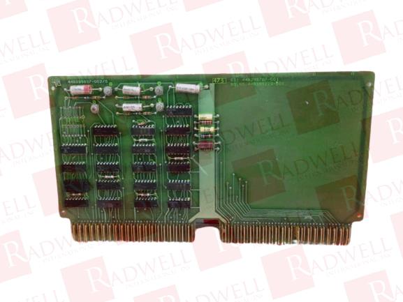 GENERAL ELECTRIC 44A399707-G01