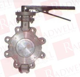 VALVE BUTTERFLY, 4" BFV, CS BODY, SS DISC LEVER, OP