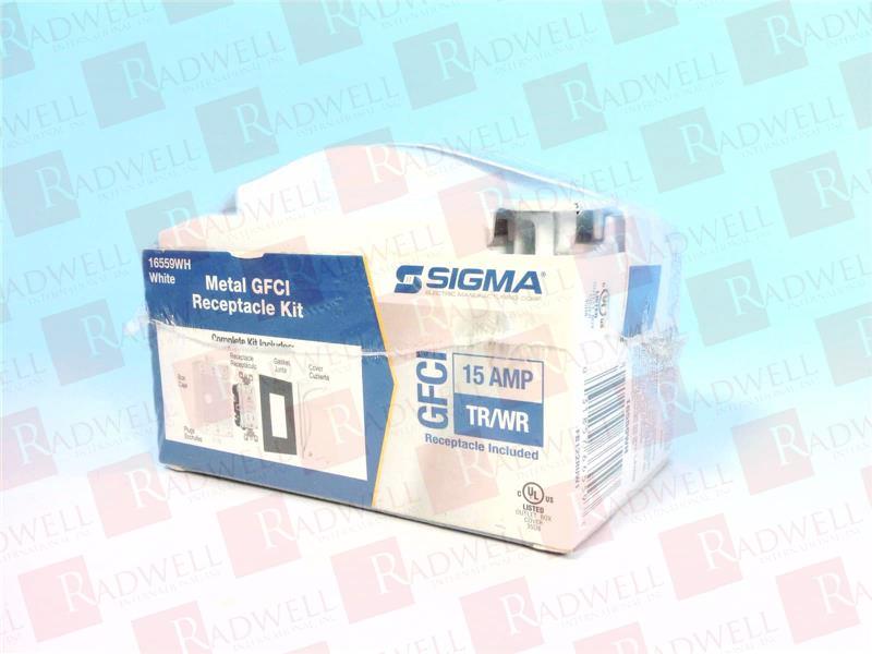 SIGMA ELECTRIC 16559WH