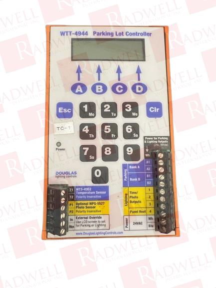 DOUGLAS LIGHTING CONTROLS WTT-4944