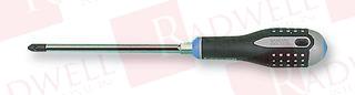 POZI SCREWDRIVER, POZIDRIV SIZE:PZ1, OVERALL LENGTH:202MM, BLADE LENGTH:80MM, PRODUCT RANGE:-, BLADE STYLE:POZIDRIVE, BLADE TIP STYLE:POZI NO. 1X80 MM, FEATURES:ERGONOMIC HANDLE ROHS COMPLIA ...