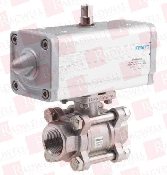 FESTO VZBA-1/4"-GG-63-T-22-F0304-V4V4T-PS15-R-90-4-C